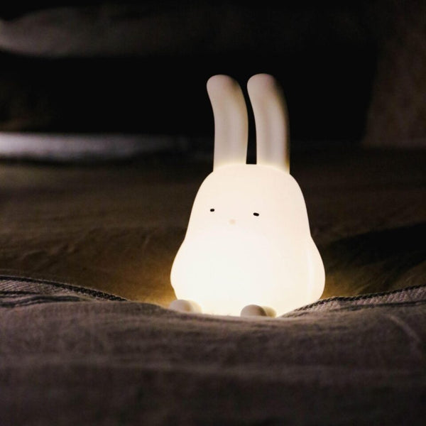 Bunny rechargeable nightlight to make the dark less scary for your little one