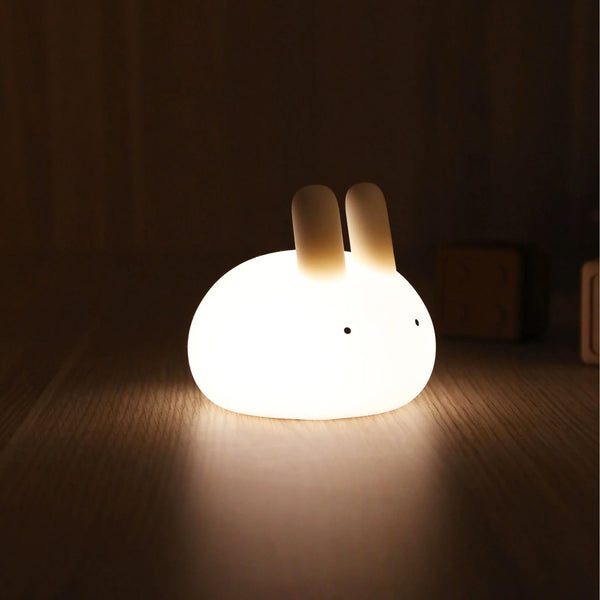 Lapin rabbit nightlight for a soft glow, great for a soft light while feeding in the night