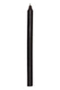Single black taper candle with a smooth, glossy finish – a bold and elegant option for modern table settings.