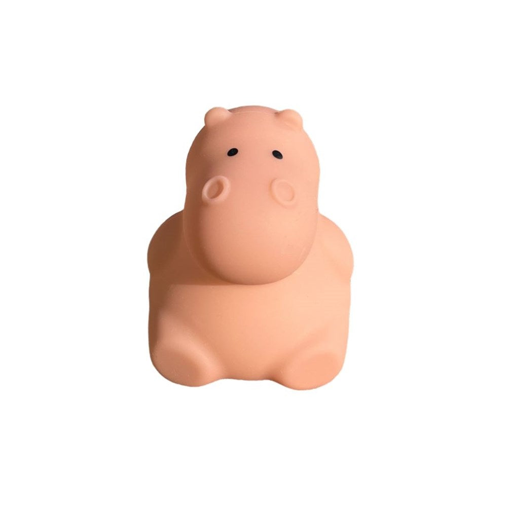 Children's clay hippo nightlight, perfect for kids and babies rooms.