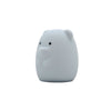 Side view of portable silicon bear nightlight for your children room