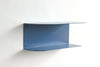 Bedside shelf made in New Zealand out of 3mm Aluminium, rust resistant powder coated in a range of colours